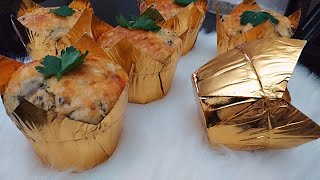 Muffin cupcake salé كاب كيك مالح مافن مملحات رمضانية