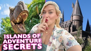 The BEST KEPT SECRETS Of Universal Islands Of Adventure | Jurassic Park, Marvel, Harry Potter, More