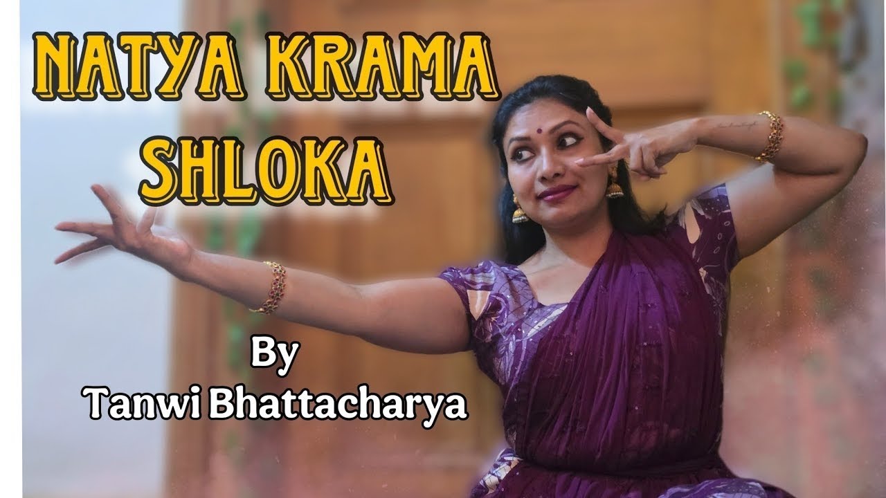 Natya Krama Shloka l Tutorial l Bharatanatyam l Nikkan Dance Academy l Tanwi l Classical
