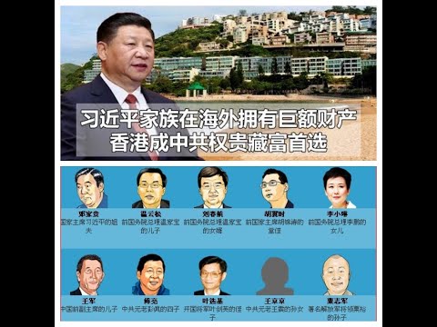 中共权贵海外资产分布表