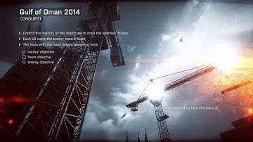 Battlefield 4 - Second Assault - Gulf of Oman 2014 - Loading Screen