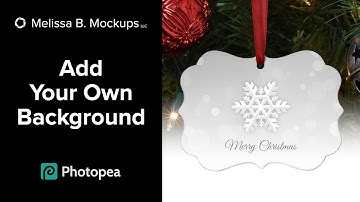 Photopea Tutorial - Add Your Own Background