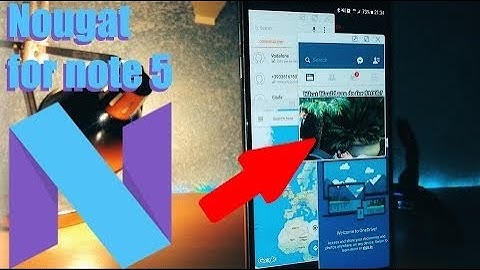 Install Nougat note 5 Android 7   Official update  | Ale TECH