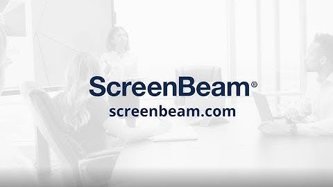 ScreenBeam 1100 Wireless display and collaboration without apps