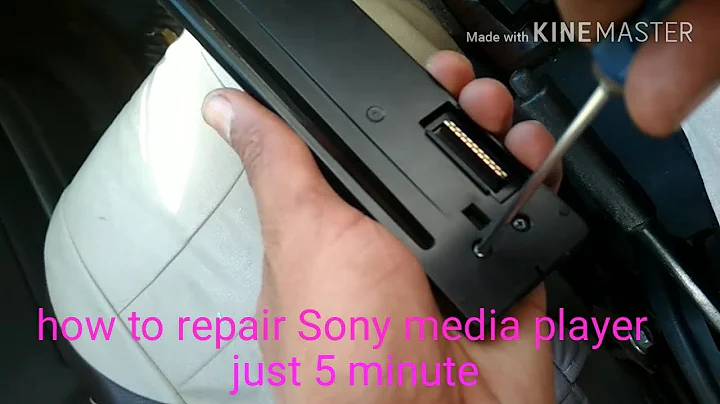 How to repair Sony media player| Sony player | by technical gyan | car | any media player