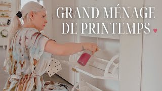 GRAND MÉNAGE DE PRINTEMPS 2024 🌸🧼| Motivation nettoyage • Clean with me français • Écologique