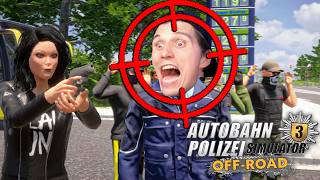 Verrückte Frau schießt auf uns | Autobahn Polizei Simulator 3 - Offroad DLC