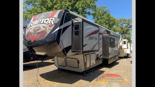 USED 2017 RAPTOR 425TS TOY HAULER FOR SALE AT LEO'S