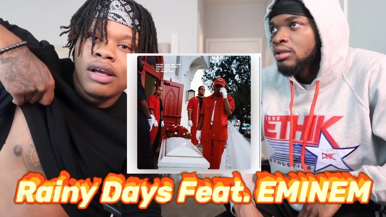 Boogie - Rainy Days (Feat. EMINEM) - REACTION