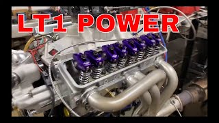 Justin Ruttan&#39;s LT1 on the Engine Dyno