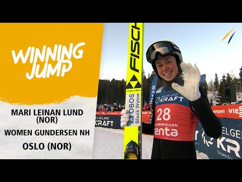 Leinan Lund wins SJ round in Oslo | FIS Nordic Combined World Cup 23-24