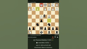 Bullet Chess Checkmate