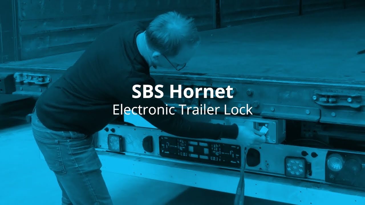 Sbs Lock SBS Hornet electronic trailer lock - YouTube