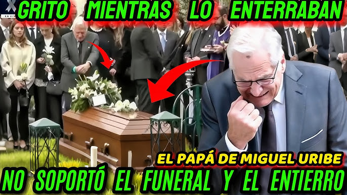 At Miguel Uribe's funeral, his father couldn't take it anymore and revealed  a terrible, somewhat ... - YouTube