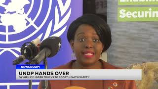 Undp Hands Over Oxygen Cylinder Trucks To Boost Health Safety