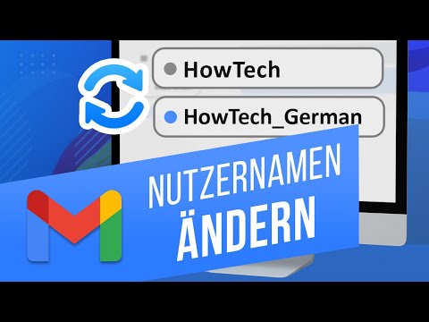 Video: Wie ändere ich meinen Gmail-ID-Namen?