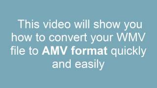 How to convert WMV to AMV screenshot 2