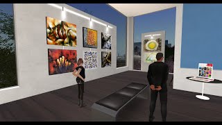 Virtual Tour 'AbstrArt Vol.3' | Virtual Exhibition in Second Life