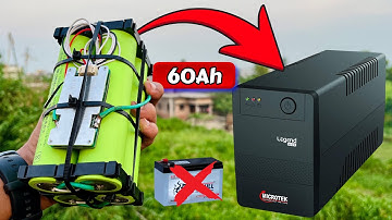 UPS Battery Replacement Lithium Ion Lagaya Backup Dekh Ke Shock Ho Gaye 😎