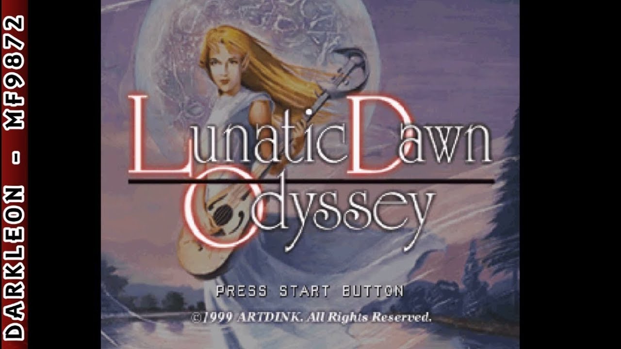 Playstation Lunatic Dawn Odyssey 1999 Intro Youtube