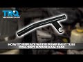 How to Replace Water Pump Inlet Tube 1994-2002 Dodge Ram 2500