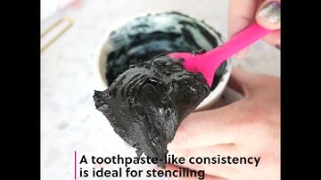 How to Use Stenciling Royal Icing Mix from The Cookie Countess