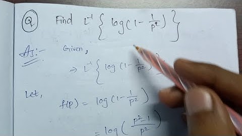 inverse Laplace Transforms of Derivatives Problems  in Telugu ||