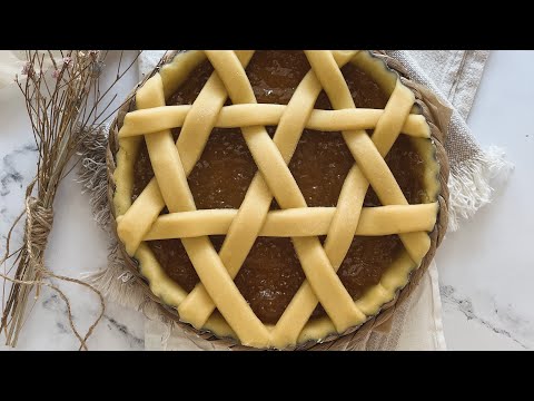 Crostata con intreccio paglia di Vienna