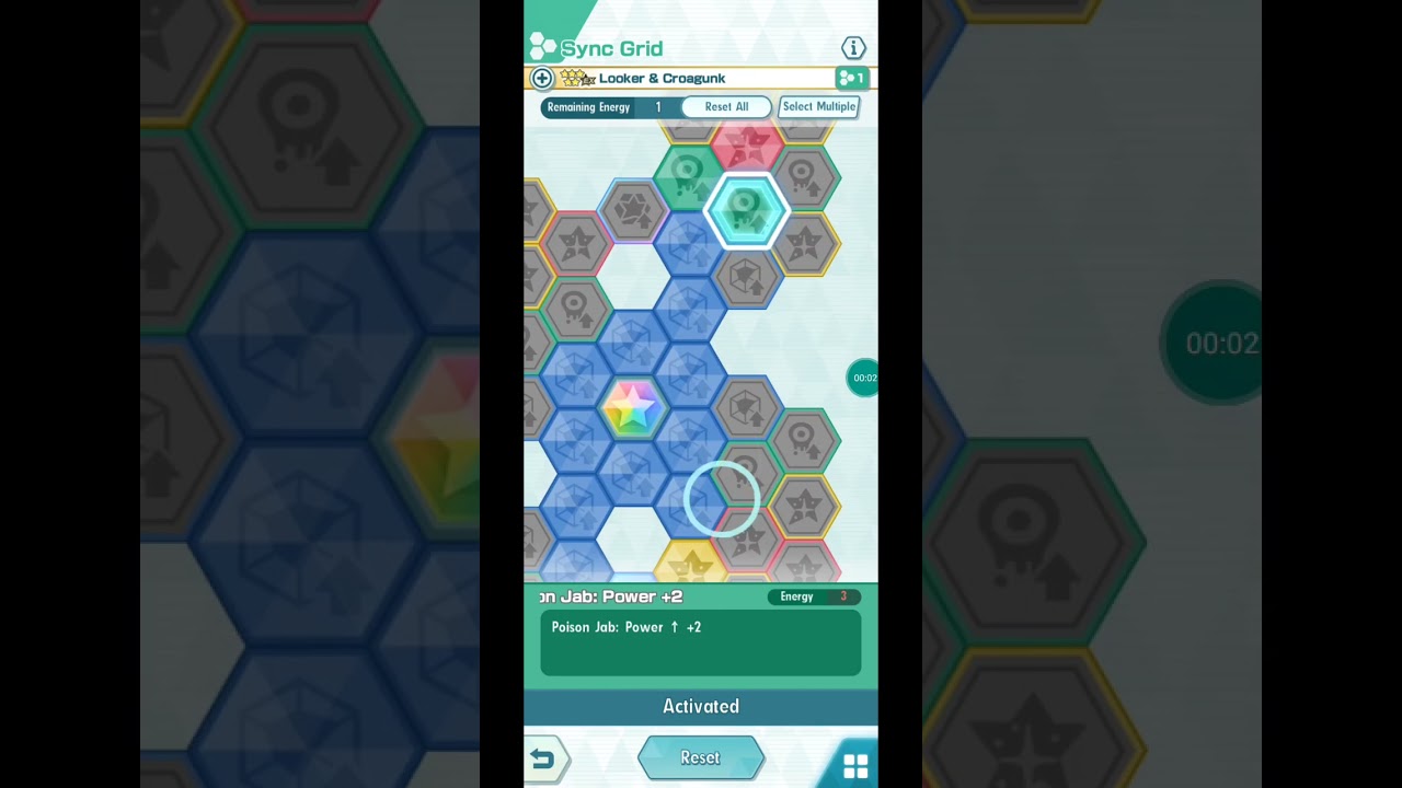 Pokemon Masters Ex Looker 3/5 Sync Grid