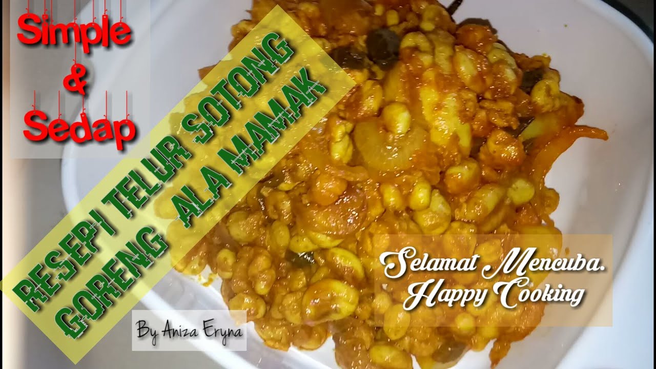 Resepi Telur Sotong Ala Mamak yg simple dan sedap caraku  Resepi Telur Sotong Ala Mamak yg simple dan sedap caraku