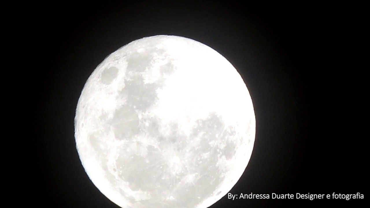 Super Lua aproximada 42x mais, dia: 14-11-2016 - YouTube