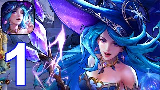 Omniheroes - Gameplay Walkthrough Part 1 Intro & Tutorial (iOS, Android) screenshot 3