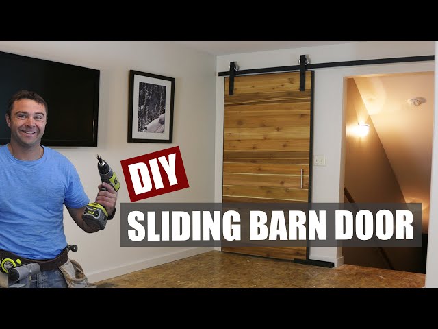 How to Build a Sliding Barn Door in 14 Steps - This Old House