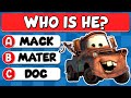 Disney Cars Movie Quiz