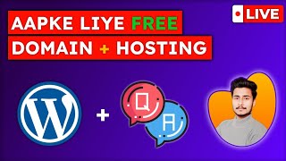 Free Domain + Hosting for You  & QnA