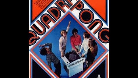 Quadrapong Arcade (Atari) 1974