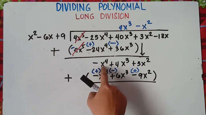 Dividing Polynomials | Long Division | Trinomial Divisor | Explain in Detailed | Part 1 |