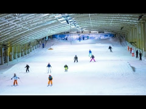 Test Indoor Ski SnowPlanet Amsterdam