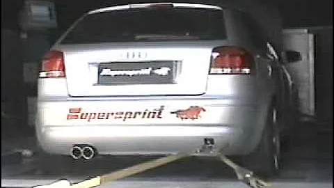 SUPERSPRINT AUDI A3 QUATTRO 3.2i VR6