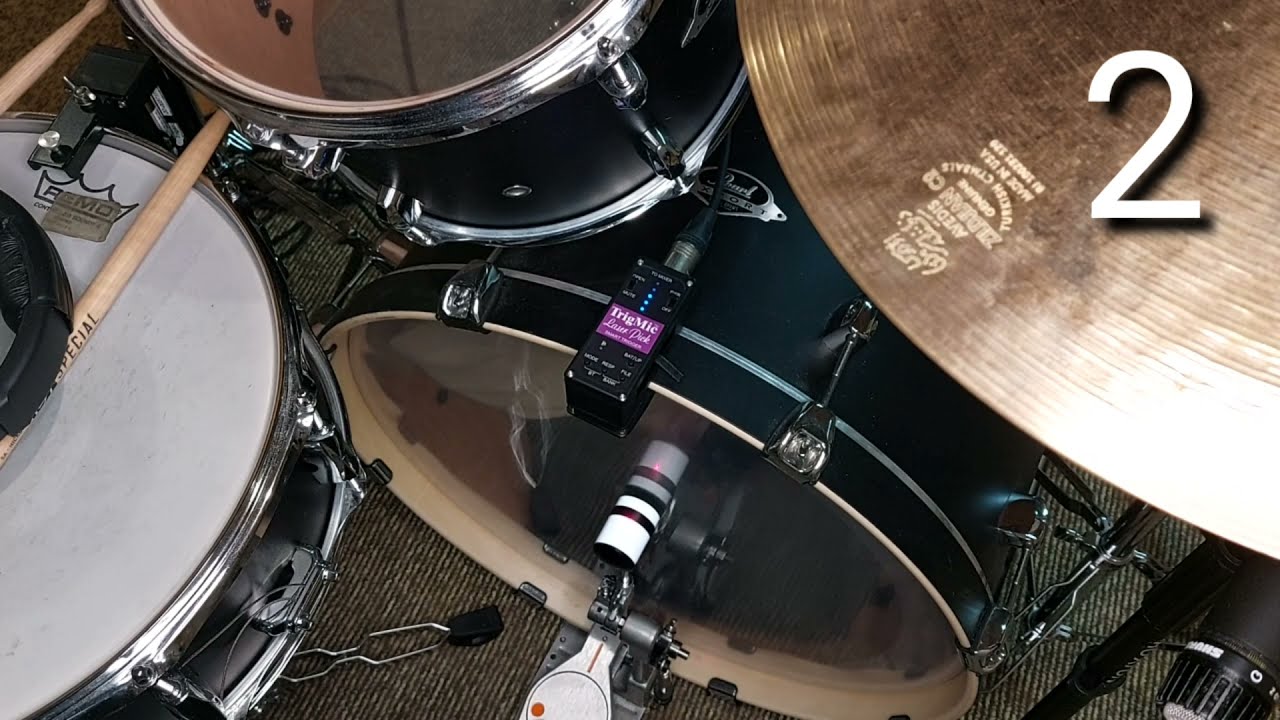 Trig Mic Laser Pick. Как звучит, Заводские звуки