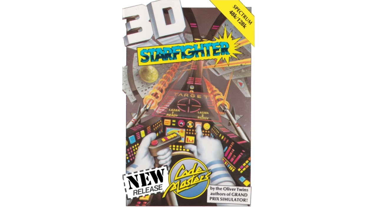 ZX Spectrum - 3D Starfighter 'Title & Gameplay' - YouTube