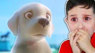 KID REACTS TO SADDEST ANIMATION EVER.. (TRY NOT TO CRY CHALLENGE)