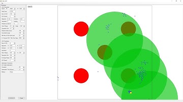 UAV-UGV simulation: obstacles and targets