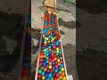 マーブルラン91 marble run 皆で楽しむ 集めて転がす 美しい玉編