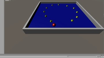 Unity Roll A Ball game tutorial test