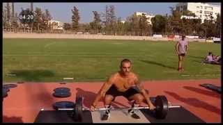 Cyprus Throwdown: Master Men 35-39, Workout 3 - ATLAS, Heat 1