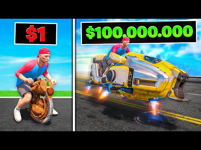 Jede Minute +1.000.000$ MOTORRAD UPGRADE in GTA 5!