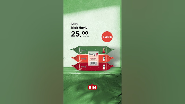 04 Şubat | Islak Havlu | BİM