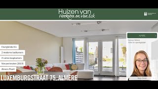 Te Koop Luxemburgstraat 75, Almere - Hoekstra En Van Eck Makelaars - Méér Makelaar