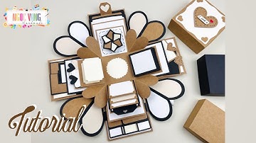 Tutorial || Vintage Love Box - NGOC VANG HANDMADE 